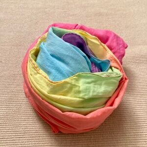 Rainbow Cotton Play Cloth